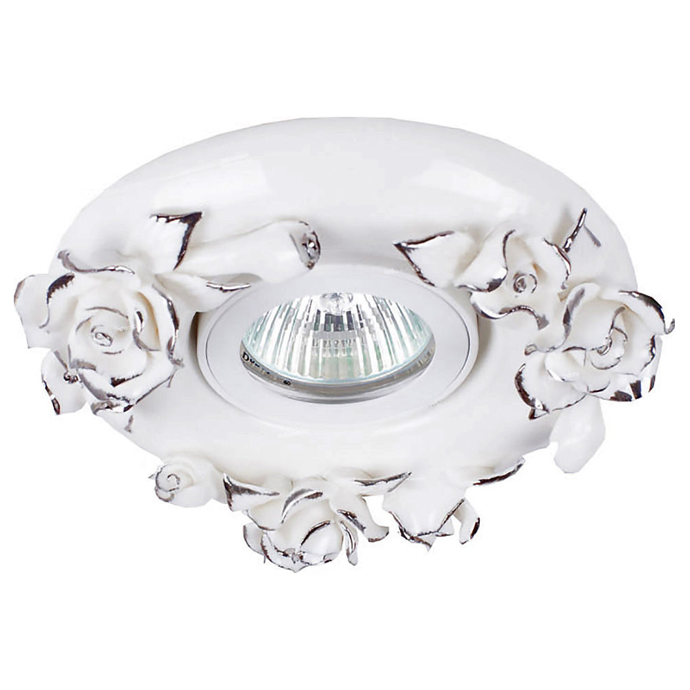 Встраиваемый светильник Donolux N1629-White+silver