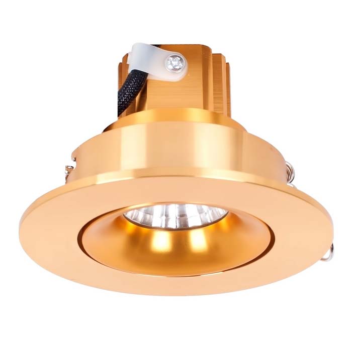 Встраиваемый светильник Donolux DL18464/01WW-Gold R