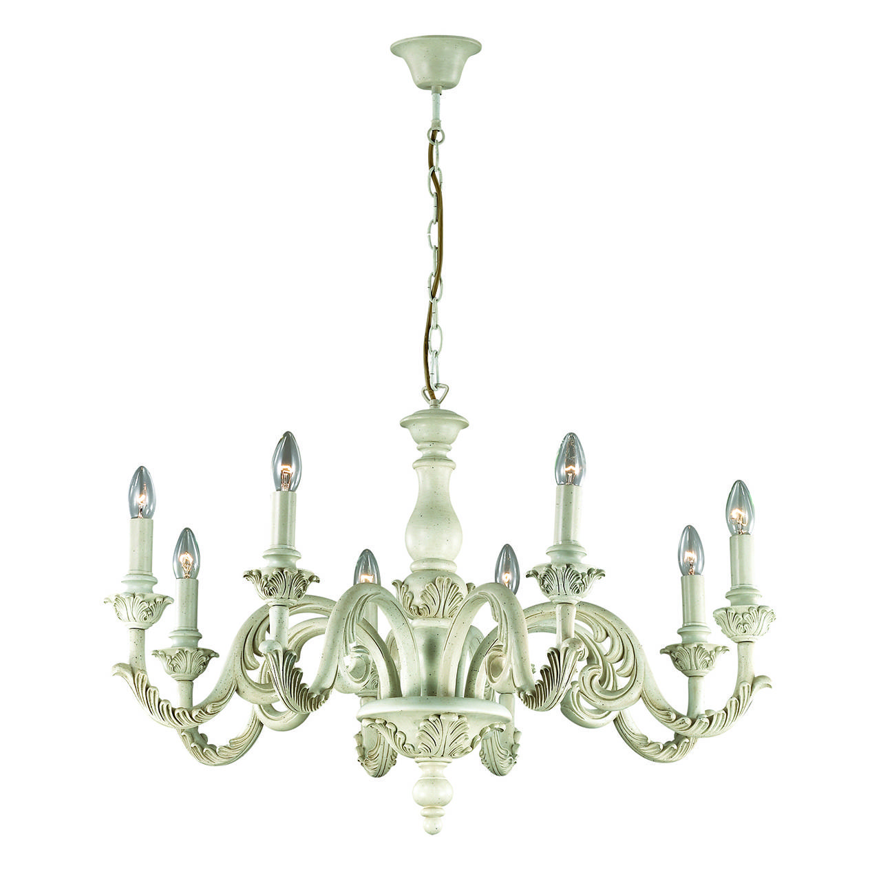 Подвесная люстра Ideal Lux Giglio SP8 Bianco