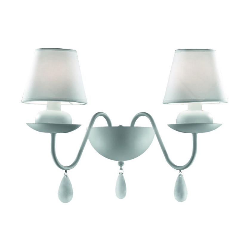 Бра Ideal Lux Blanche AP2 Bianco