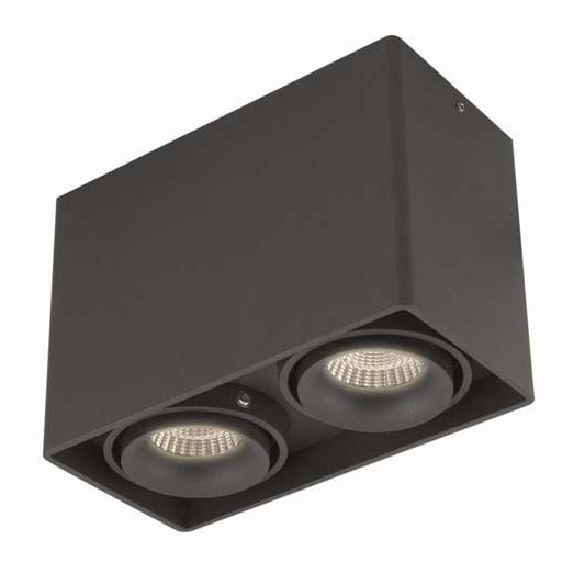Потолочный светильник Donolux DL18611/02WW-SQ Shiny black
