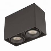 Потолочный светильник Donolux DL18611/02WW-SQ Shiny black
