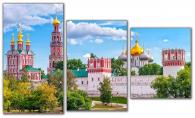 Мини модульная картина Золотые купола Toplight 55х94см TL-MM1010
