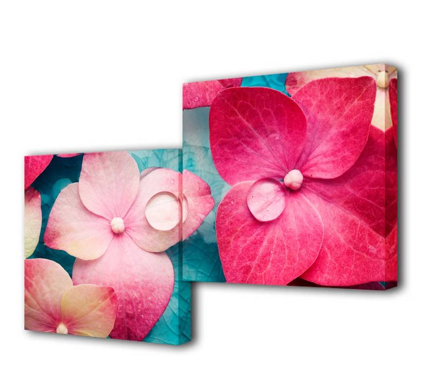 Модульная картина Капля нежности Toplight 50x100см TL-M2009