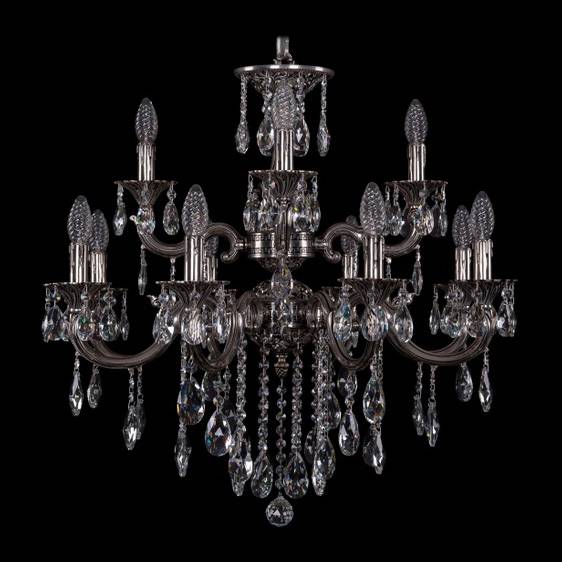 Подвесная люстра Bohemia Ivele 1722/8+4/265+181/B/NB