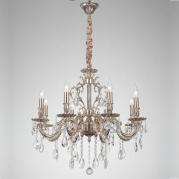 Подвесная люстра Lucia Tucci Barletta 1730.8 Coffe Gold