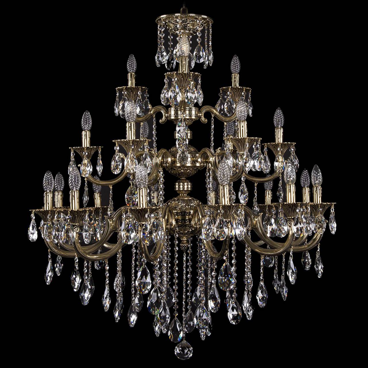 Подвесная люстра Bohemia Ivele 1732/12+6+3/335-100/B/GB