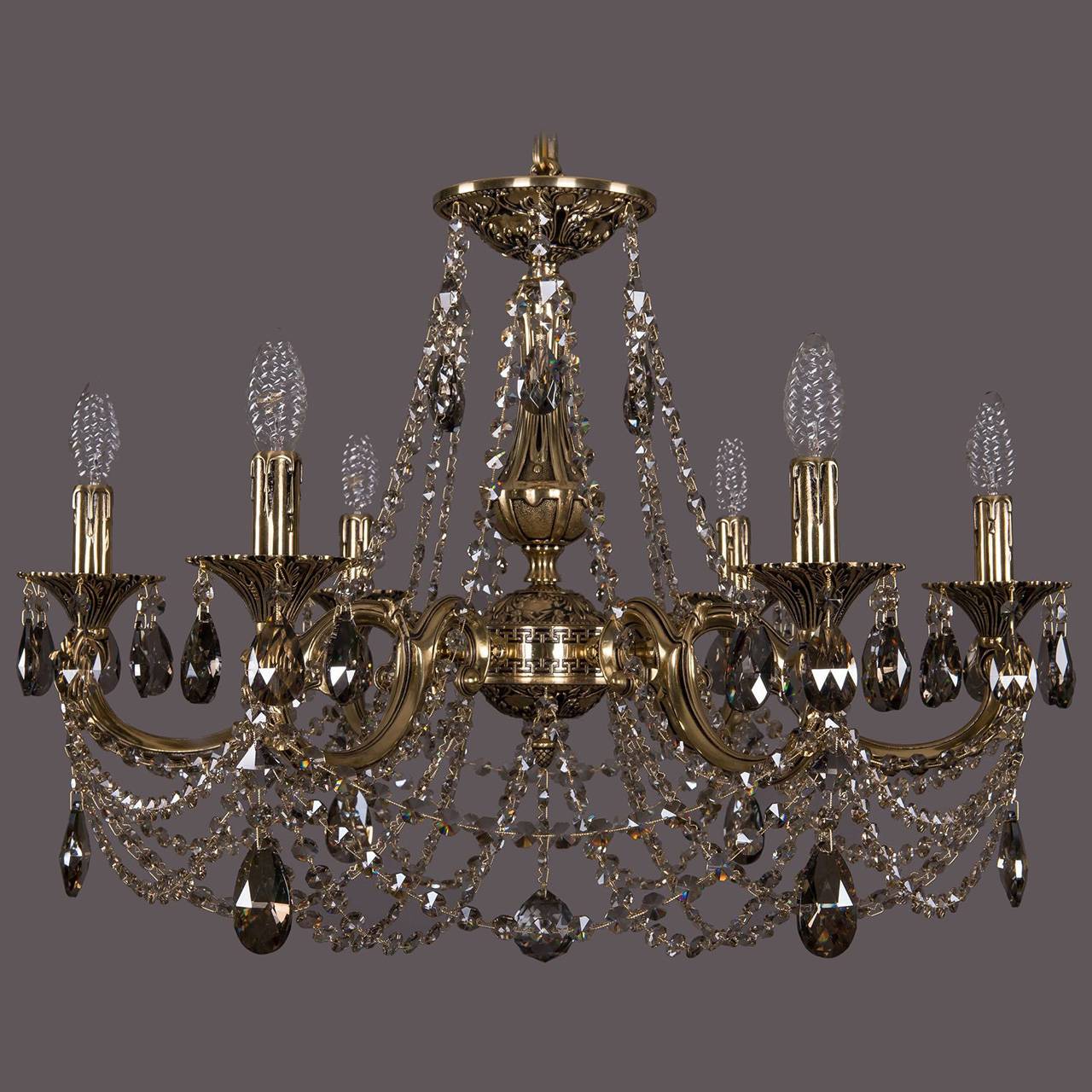 Подвесная люстра Bohemia Ivele 1702/6/265/C/GB/R731