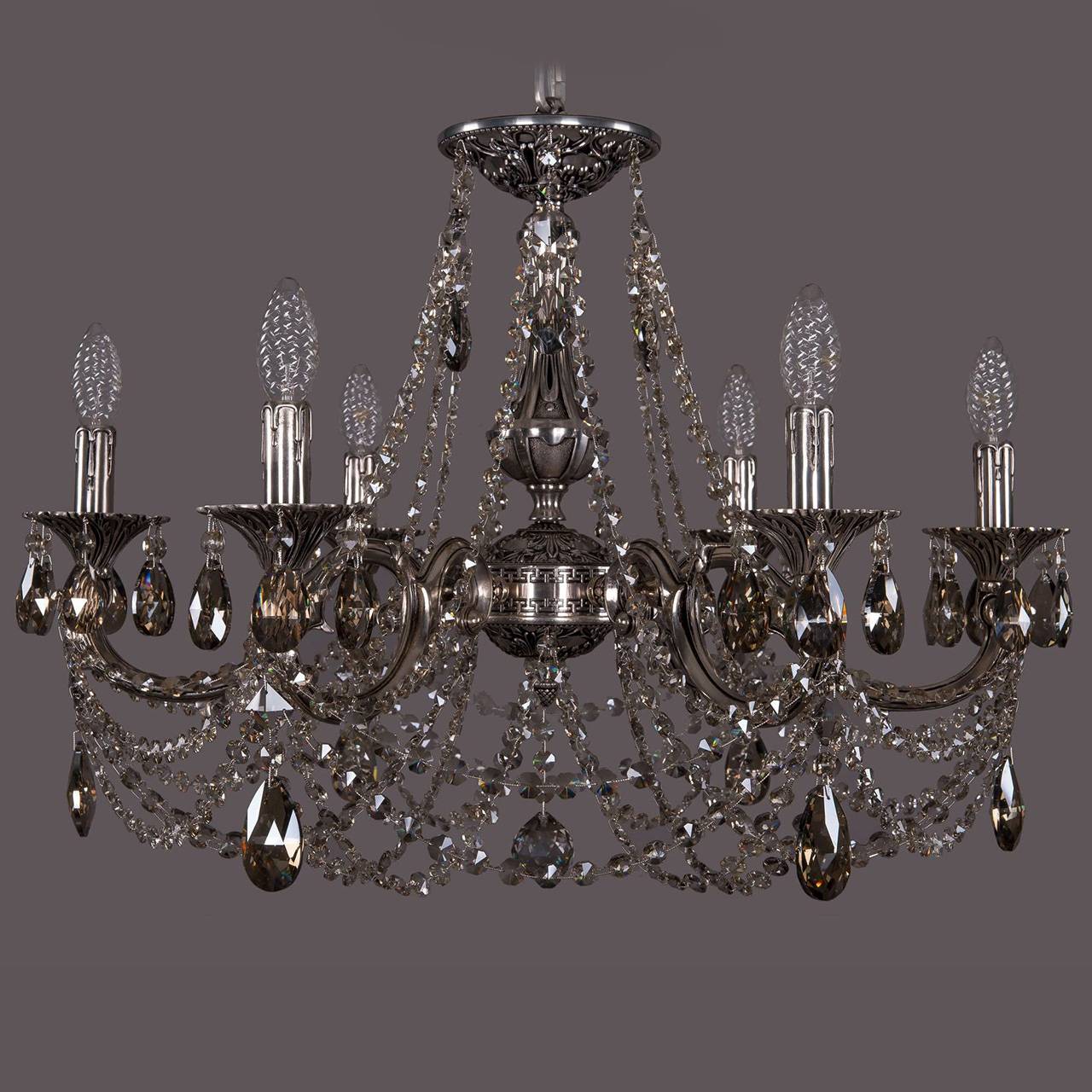 Подвесная люстра Bohemia Ivele 1702/6/265/C/NB/R731