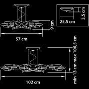 Подвесной светильник Lightstar Ovale 784347