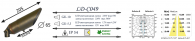 Ландшафтный светильник LD-Lighting LD-CO49