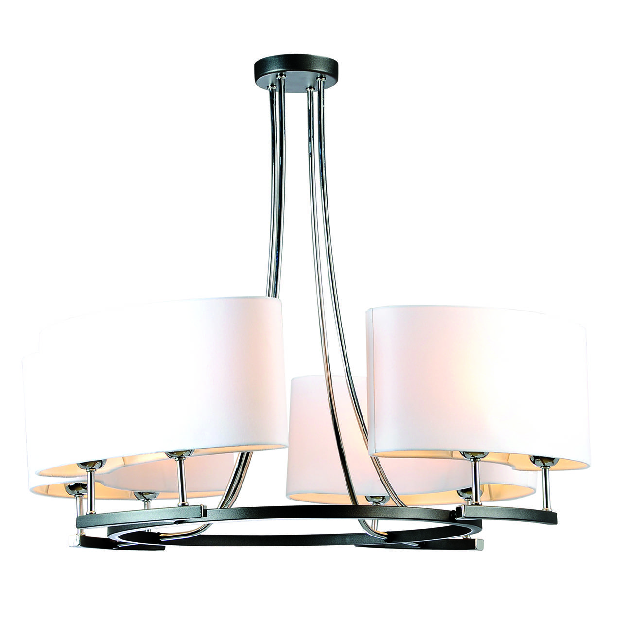 Подвесная люстра Luce Solara Moderno 1014/8 Anthracite