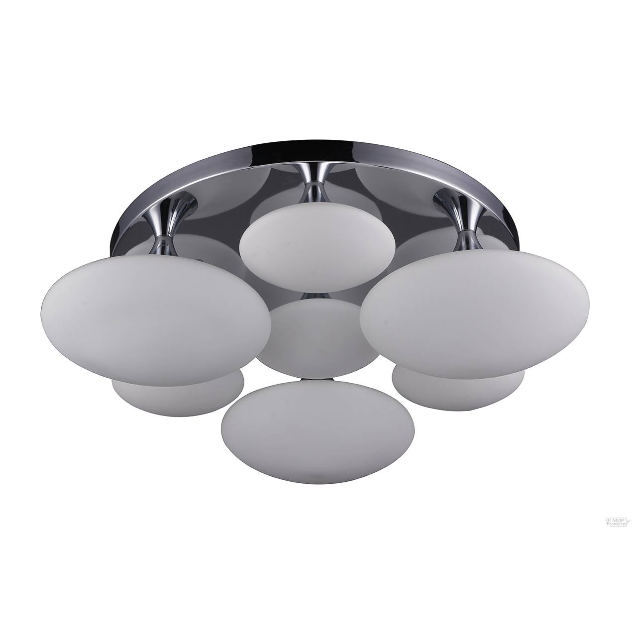 Потолочная люстра Luce Solara Classico 5510/7PL Chrome/White