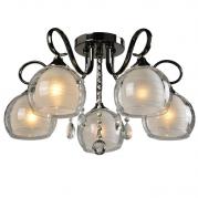 Потолочная люстра IDLamp Merinella 877/5PF-Darkchrome