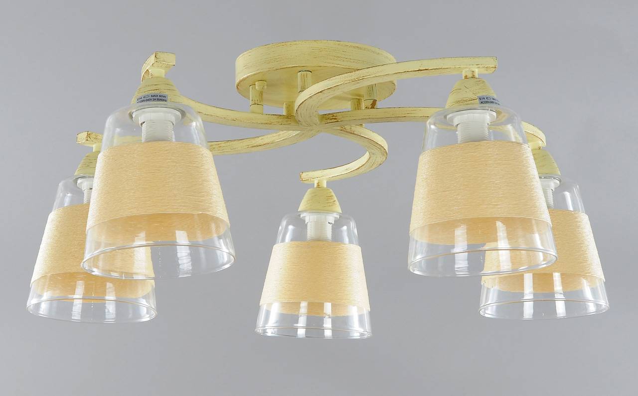 Потолочная люстра Elvan MDG6350-5YL