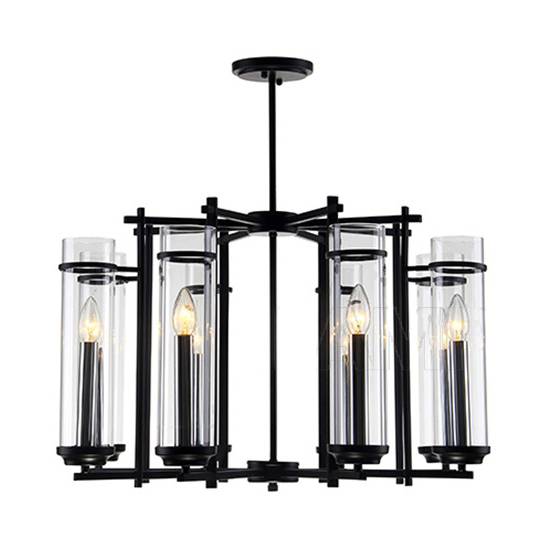 Потолочная люстра Luce Solara SP 057/8P Black