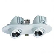 Встраиваемый светодиодный светильник Arte Lamp Cardani A1212PL-2WH