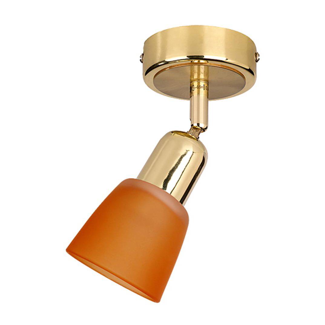 Спот Luce Solara Spot 5046/1PA Matt Gold/Orange