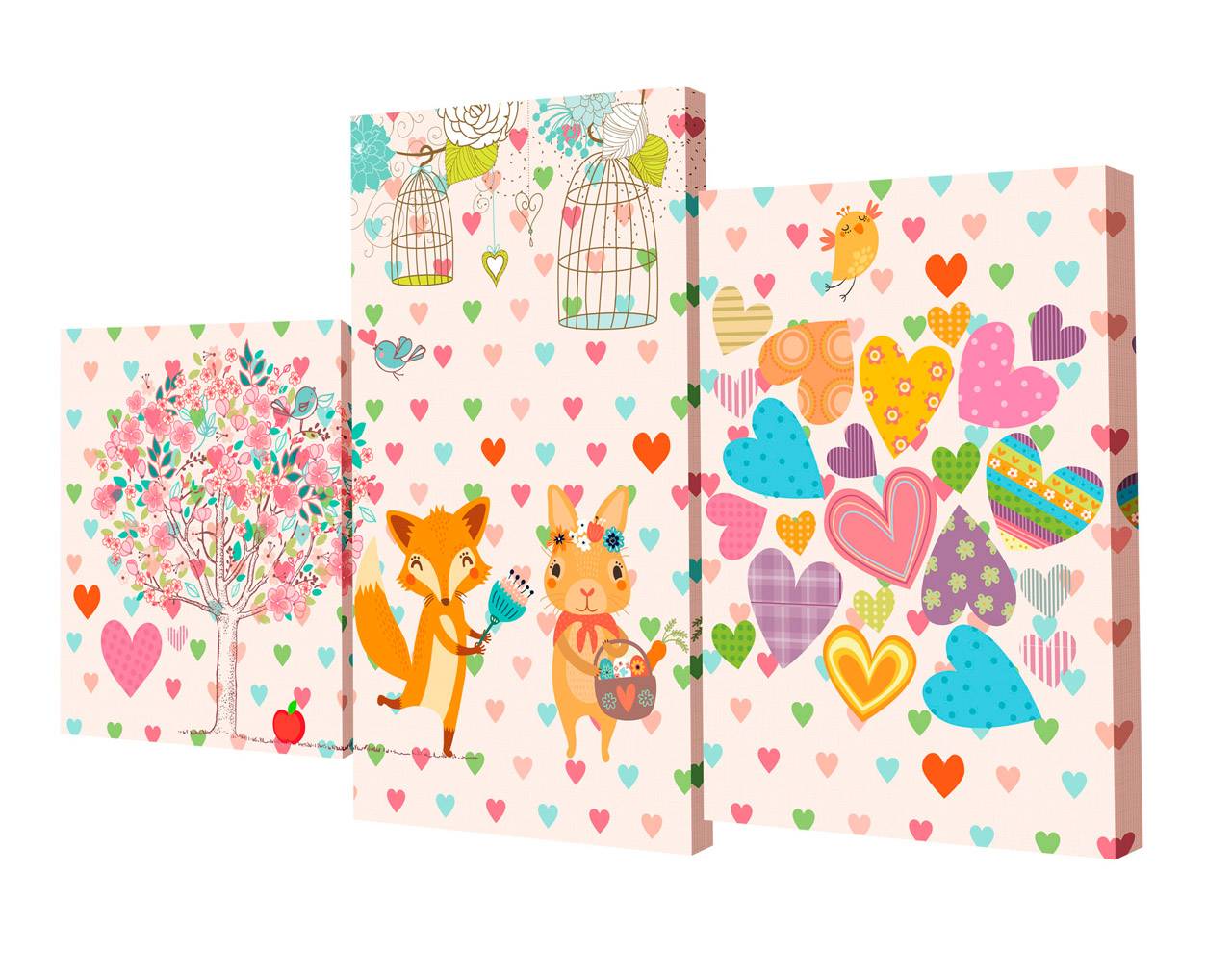 Мини модульная картина Toplight Детское 50х78см TL-MM1023