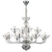 Подвесная люстра Ideal Lux Casanova SP12 Trasparente