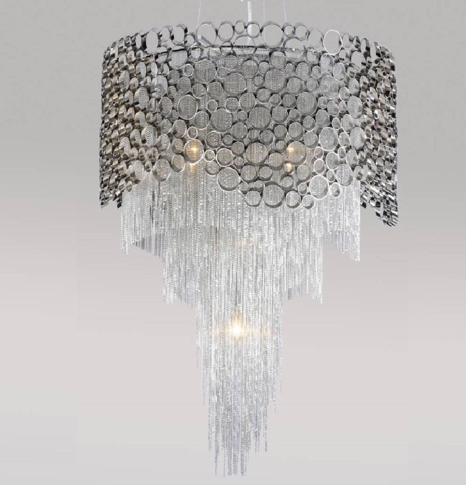 Каскадная люстра Crystal Lux Hauberk SP - PL8 D60