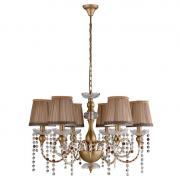 Подвесная люстра Crystal Lux Alegria SP6 Gold-Brown