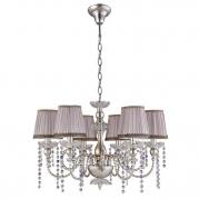 Подвесная люстра Crystal Lux Alegria SP6 Silver-Brown
