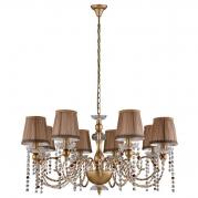 Подвесная люстра Crystal Lux Alegria SP8 Gold-Brown