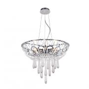 Подвесная люстра Crystal Lux Dorotea SP5 D450 Chrome