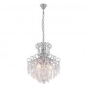 Подвесная люстра Crystal Lux Sevilia SP4 Silver