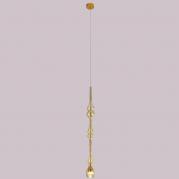 Подвесной светодиодный светильник Crystal Lux Lux SP1 D Amber