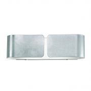 Настенный светильник Ideal Lux Clip AP2 Small Argento
