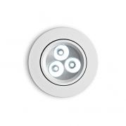 Встраиваемый светодиодный светильник Ideal Lux Delta FI3 Bianco