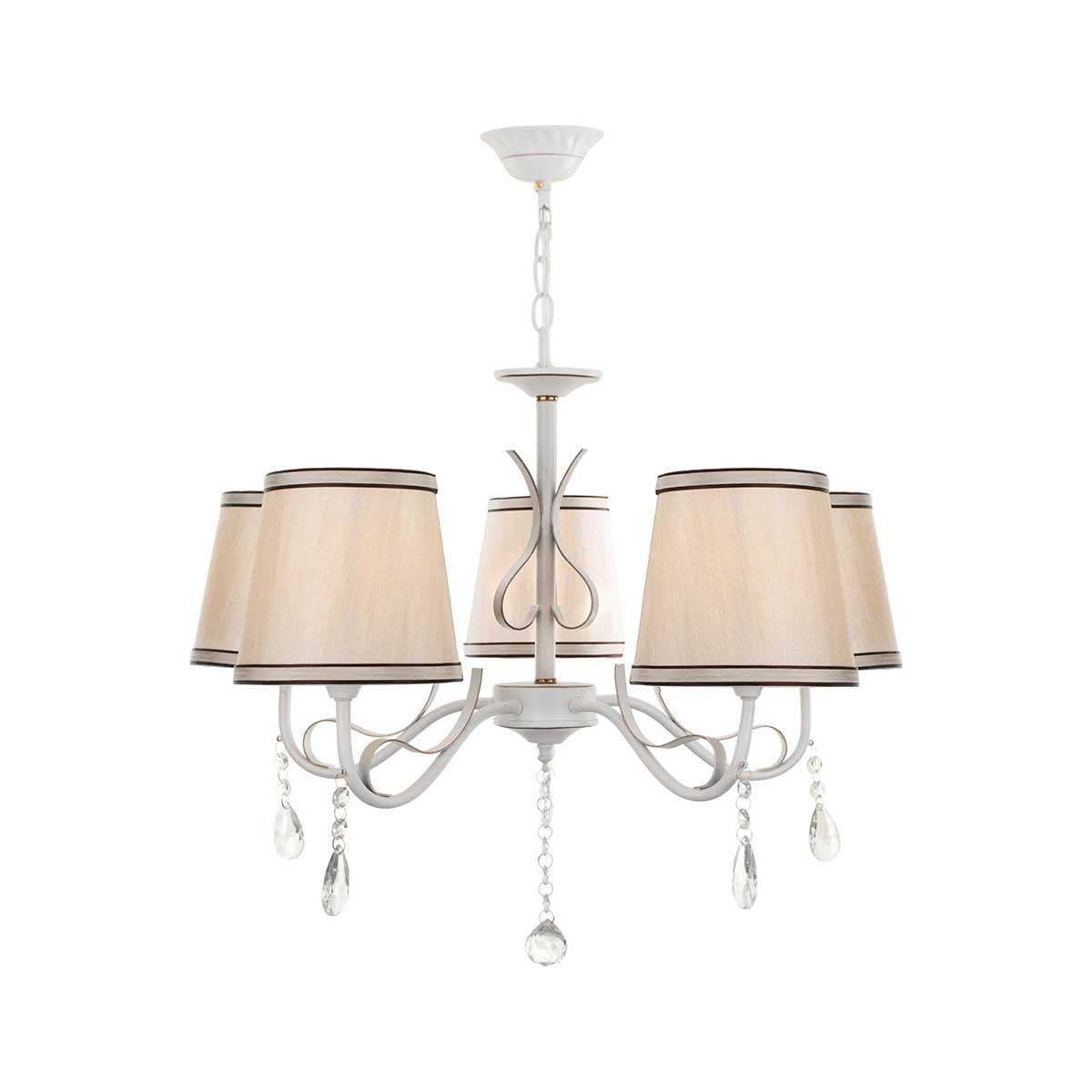 Подвесная люстра IDLamp Milana 271/5-Whitepatina