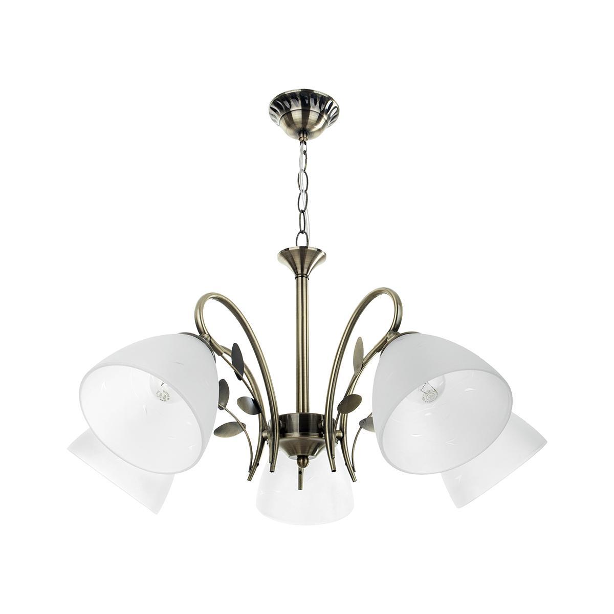 Подвесная люстра IDLamp Milana 272/5-Oldbronze