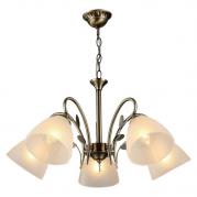 Подвесная люстра IDLamp Milana 272/5-Oldbronze