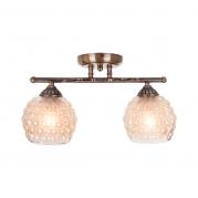 Потолочная люстра IDLamp Bella 285/2PF-Oldbronze