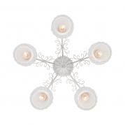 Потолочная люстра IDLamp Bella 285/5PF-Whitepatina