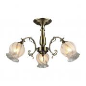Потолочная люстра IDLamp Dorotea 289/3PF-Oldbronze