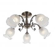 Потолочная люстра IDLamp Ernest 288/5PF-Oldbronze
