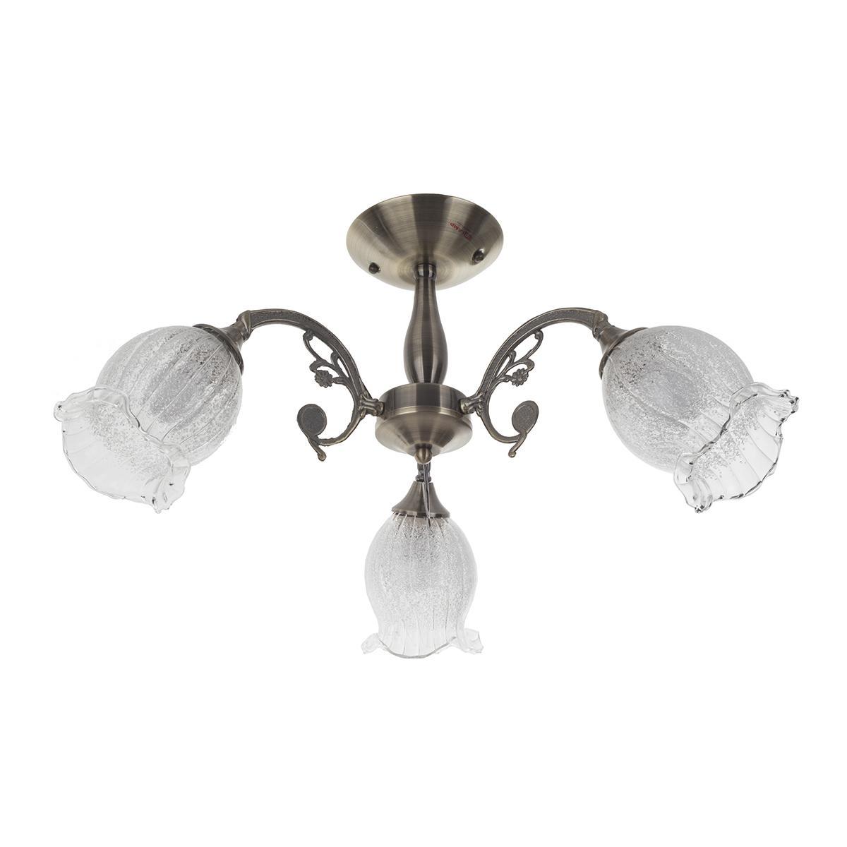 Потолочная люстра IDLamp Ernest 288/3PF-Oldbronze