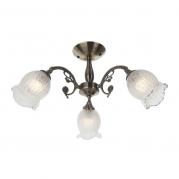 Потолочная люстра IDLamp Ernest 288/3PF-Oldbronze