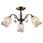 Потолочная люстра IDLamp Ernest 288/3PF-Oldbronze