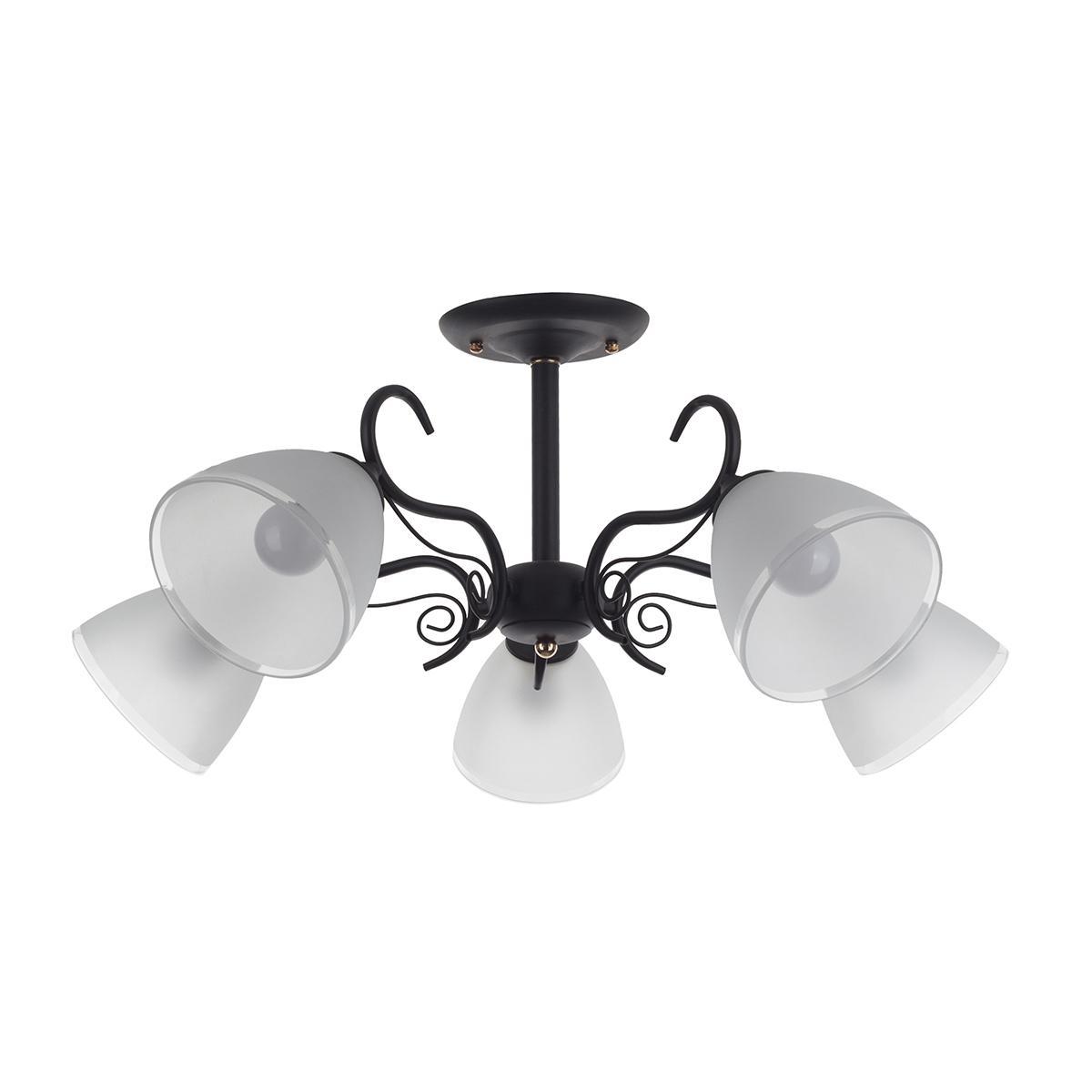 Потолочная люстра IDLamp Marsell 277/5PF-Black