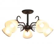 Потолочная люстра IDLamp Marsell 277/5PF-Black
