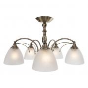 Потолочная люстра IDLamp Milana 273/5PF-Oldbronze