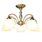 Потолочная люстра IDLamp Milana 273/5PF-Oldbronze