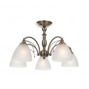 Потолочная люстра IDLamp Milana 273/5PF-Oldbronze