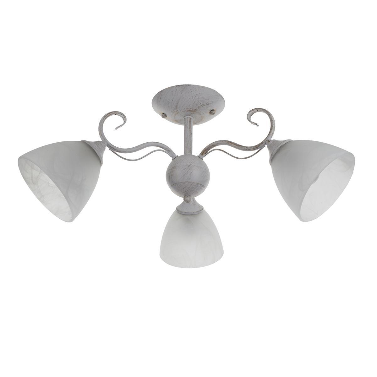 Потолочная люстра IDLamp Olsa 278/3PF-Whitepatina
