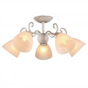 Потолочная люстра IDLamp Olsa 278/5PF-Whitepatina